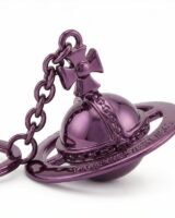 3d Orb Keyring – Vivienne Westwood – Metal – Purple