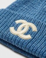 Space Dye Monogram Beanie – Casablanca – Wool – Blue