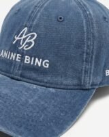 Jeremy Baseball Ab Cap – ANINE BING – Cotton – Blue
