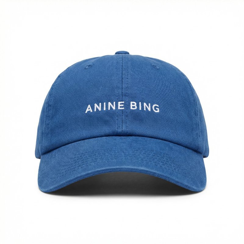 Jeremy Baseball Ab Cap – ANINE BING – Cotton – Blue