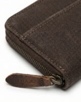 Croissant Wallet – Lemaire – Canvas – Dark Brown