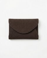 Croissant Wallet – Lemaire – Canvas – Dark Brown