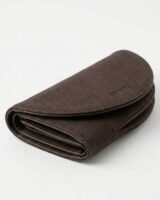 Croissant Wallet – Lemaire – Canvas – Dark Brown