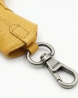 Western Boot Keyring – Ganni – Leather – Yellow