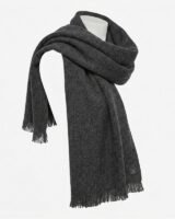Augustina Scarf – ANINE BING – Wool – Grey