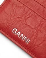 Card Holder – Ganni – Synthetic – Red