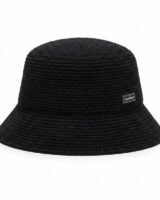 Crochet Bucket Hat – Casablanca – Cotton – Black