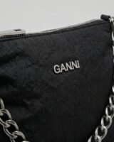 Clutch Bag – Ganni – Synthetic – Black