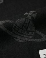 Orb Scarf – Vivienne Westwood – Wool – Black