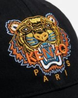 Tiger Crest Cap – Kenzo – Cotton – Black
