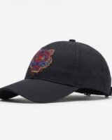 Tiger Crest Cap – Kenzo – Cotton – Black