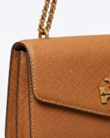 Romy Pick Stitch Purse – Tory Burch – Leather – Red