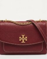 Romy Pick Stitch Purse – Tory Burch – Leather – Red