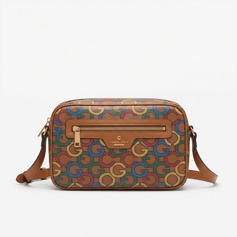 Monogram Crossbody – Casablanca – Leather – Multicolor