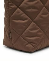 Re-Tech Quilted Tote Bag – Ganni – Synthetic – Brown