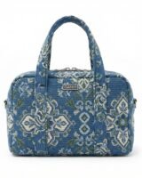 Tapestry Handbag – Ganni – Cotton – Blue
