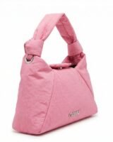 Bou Mini Handbag – Ganni – Cotton – Pink