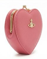 Belle Heart Frame Purse – Vivienne Westwood – Leather – Pink