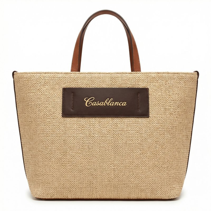 Tote Bag – Casablanca – Raffia – Beige