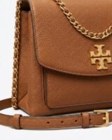 Romy Shoulder Bag – Tory Burch – Leather – Brown