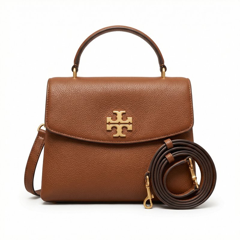 Romy Shoulder Bag – Tory Burch – Leather – Brown