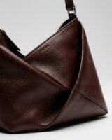 Folded Bag Shoulder Bag – Coperni – Leather – Brown