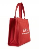 Ninon Small Shopper Bag – A.P.C. – Cotton – Red