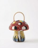 Shroom Beaded Bag – Staud – Synthetic – Multicolor