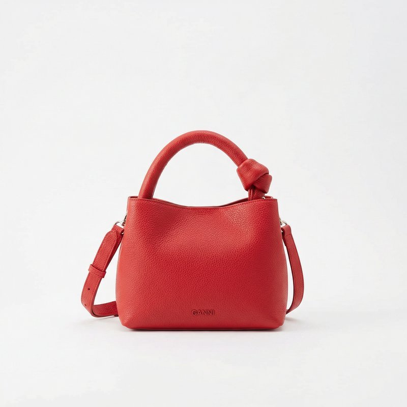 Bou Small Grained – Ganni – Synthetic – Red