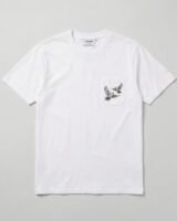 Doves Pocket T-Shirt – 3.PARADIS – Cotton – White