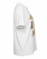 Basic Cotton Jersey Cute Animals T-Shirt – Ganni – Cotton – White