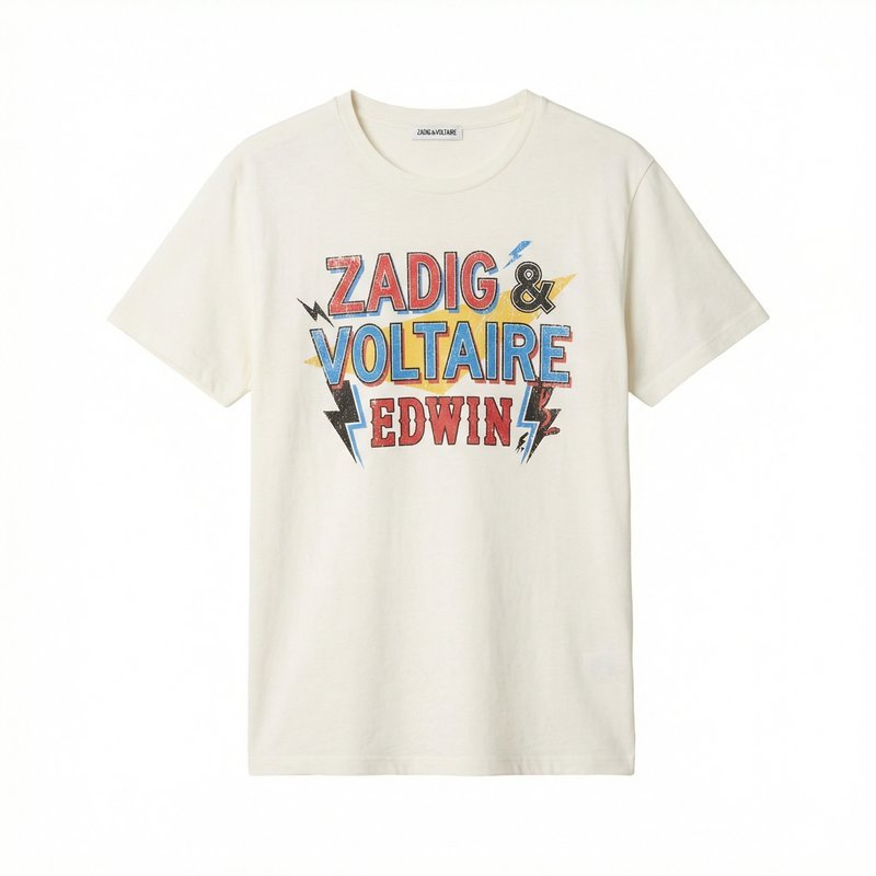 Edwin T-Shirt – Zadig & Voltaire – Cotton – Multicolor