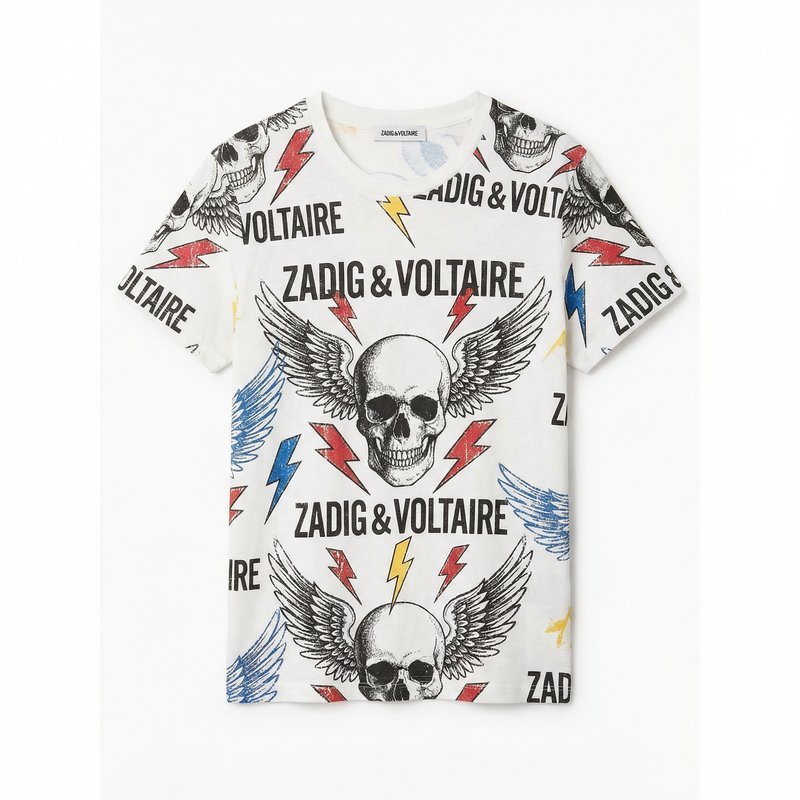 Tedda T-Shirt – Zadig & Voltaire – Cotton – Multicolor