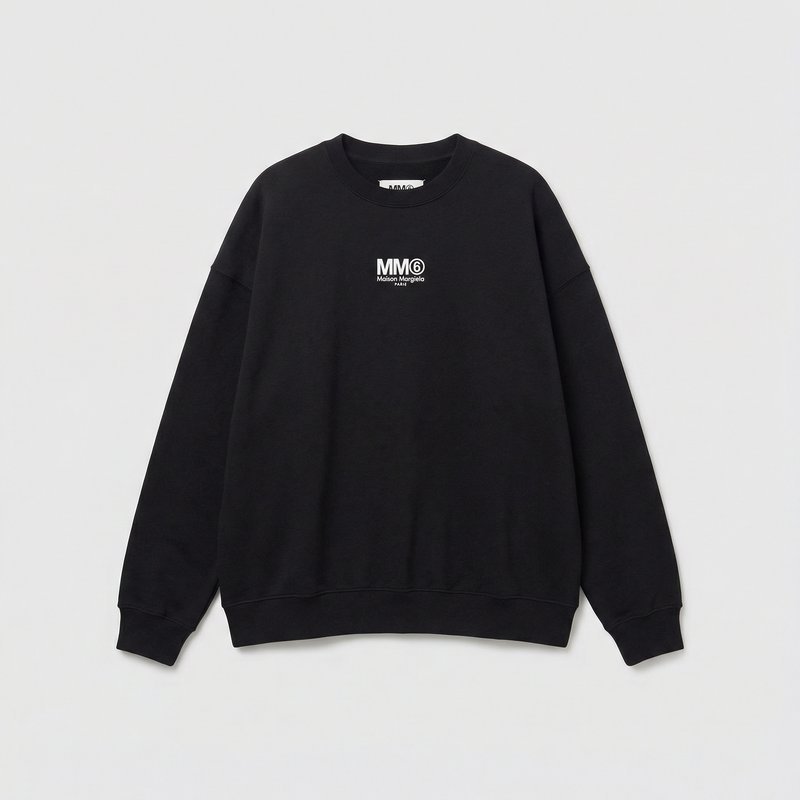 Sweatshirt – MM6 Maison Margiela – Cotton – Black