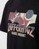 Zafferh Gz T-Shirt – Isabel Marant – Cotton – Black