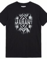 Zafferh Gz T-Shirt – Isabel Marant – Cotton – Black