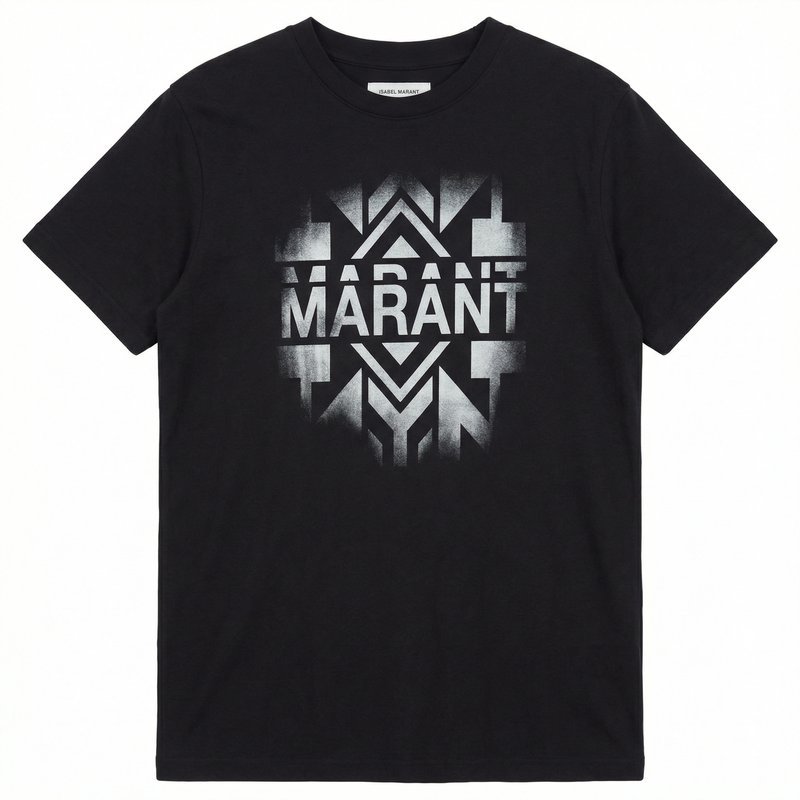 Zafferh Gz T-Shirt – Isabel Marant – Cotton – Black
