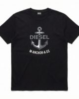 M-Anchor-A-Ss T-Shirt – DIESEL – Cotton – Black