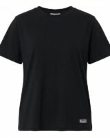 Basic Jersey T-Shirt – Ganni – Cotton – Black