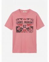 Aby Gz T-Shirt – Isabel Marant – Cotton – Pink