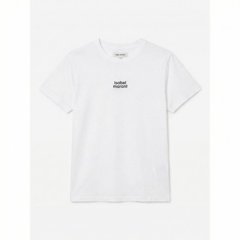 Honore Gb T-Shirt – Isabel Marant – Cotton – White