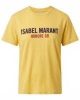 Honore Gb T-Shirt – Isabel Marant – Cotton – Yellow