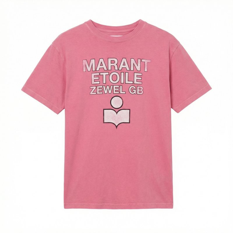 Zewel Gb T-Shirt – Isabel Marant – Cotton – Pink