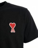 Ami De Coeur T-Shirt – AMI Paris – Cotton – Black