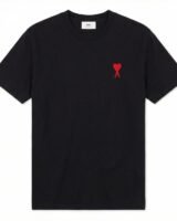 Ami De Coeur T-Shirt – AMI Paris – Cotton – Black