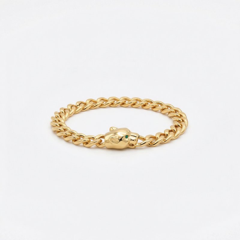 D Steffi Panthere Bracelet – Daphine – Gold-Plated