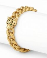 D Steffi Panthere Bracelet – Daphine – Gold-Plated