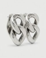 Xl Link Earrings – Paco Rabanne – Brass – Silver