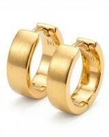 Slot Gold-Plated Earrings – Ivi