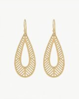 Slot Gold-Plated Earrings – Ivi
